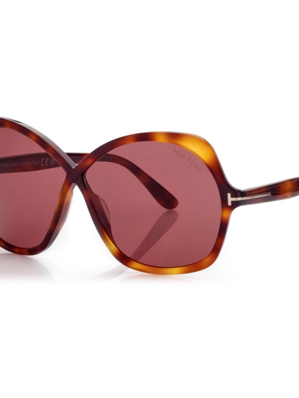 Tom Ford Tortoiseshell Frame with Brown Gradient Lenses Sunnies 70s vintage vibe - Picture 8 of 10